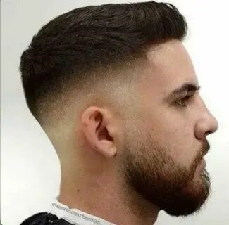 This image shows the guy in the gym with a crew cut with taper hairstyle.