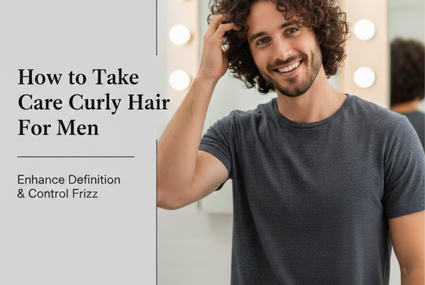 How to Take Care of Curly Hair Men