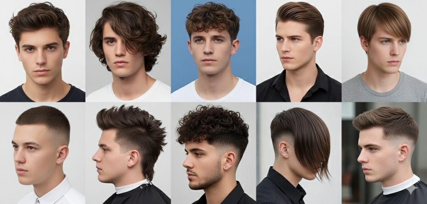 Male Hairstyles: Trendy Haircuts and Styling Ideas