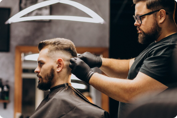Men’s Barber Haircuts